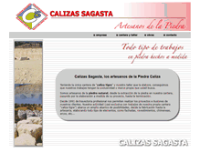 Tablet Screenshot of calizassagasta.es